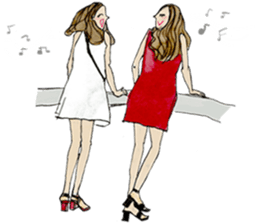 My Chopstick Girl x Happy Holidays sticker #14838572