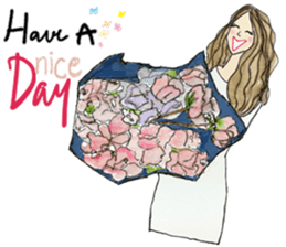 My Chopstick Girl x Happy Holidays sticker #14838575