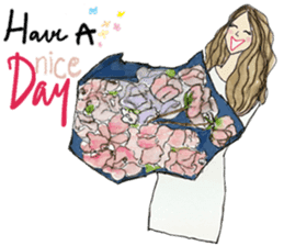 My Chopstick Girl x Happy Holidays sticker #14838575