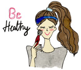 My Chopstick Girl x Happy Holidays sticker #14838576