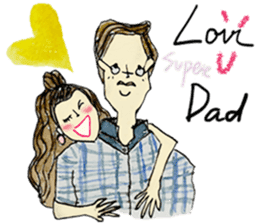 My Chopstick Girl x Happy Holidays sticker #14838580