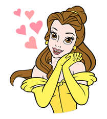 Beauty and the Beast sticker #26014