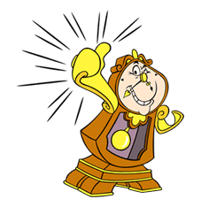 Beauty and the Beast sticker #26015