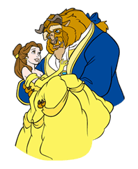 Beauty and the Beast sticker #26018