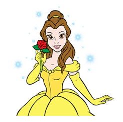 Beauty and the Beast sticker #26019