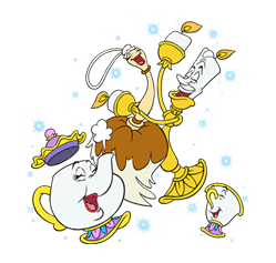 Beauty and the Beast sticker #26037