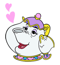 Beauty and the Beast sticker #26040