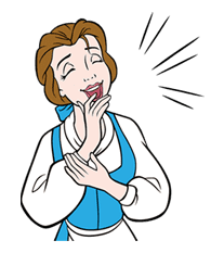 Beauty and the Beast sticker #26045