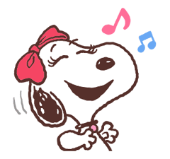 SNOOPY & BELLE sticker #691331
