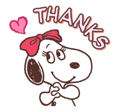 SNOOPY & BELLE sticker #691335