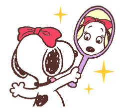 SNOOPY & BELLE sticker #691336
