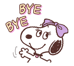 SNOOPY & BELLE sticker #691337