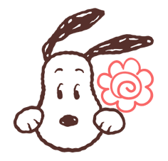 SNOOPY & BELLE sticker #691364