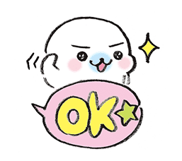 Mamegoma's Silly Sticker Set sticker #691466