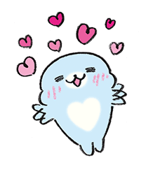 Mamegoma's Silly Sticker Set sticker #691469