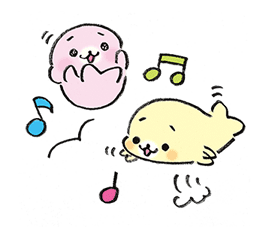 Mamegoma's Silly Sticker Set sticker #691476