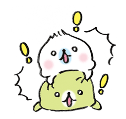 Mamegoma's Silly Sticker Set sticker #691477