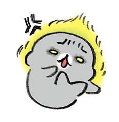 Mamegoma's Silly Sticker Set sticker #691493