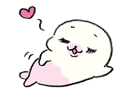 Mamegoma's Silly Sticker Set sticker #691499