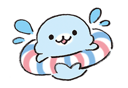 Mamegoma's Silly Sticker Set sticker #691501