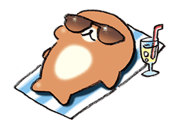 Mamegoma's Silly Sticker Set sticker #691505