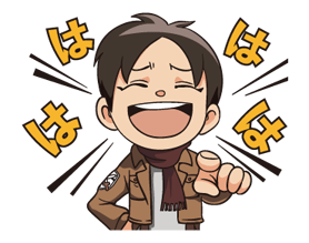 Attack on Titan Animated Stickers sticker #3190308