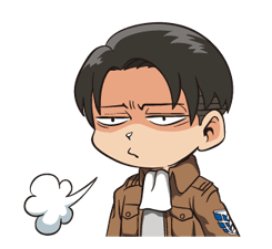 Attack on Titan Animated Stickers sticker #3190311