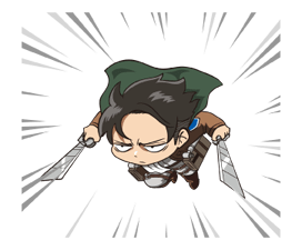 Attack on Titan Animated Stickers sticker #3190314
