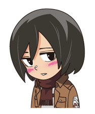 Attack on Titan Animated Stickers sticker #3190316