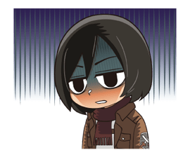 Attack on Titan Animated Stickers sticker #3190317