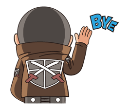 Attack on Titan Animated Stickers sticker #3190322
