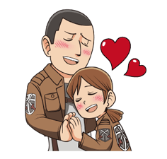 Attack on Titan Animated Stickers sticker #3190325