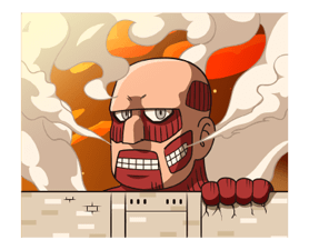 Attack on Titan Animated Stickers sticker #3190329