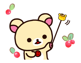 Rilakkuma~Korilakkuma with a new friend~ sticker #10247732