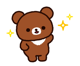 Rilakkuma~Korilakkuma with a new friend~ sticker #10247740