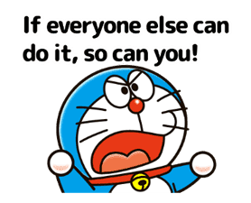Doraemon's Animated Adages sticker #12790455