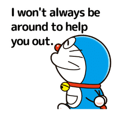 Doraemon's Animated Adages sticker #12790456