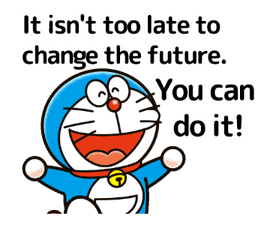 Doraemon's Animated Adages sticker #12790457
