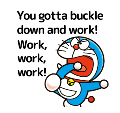 Doraemon's Animated Adages sticker #12790466