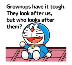 Doraemon's Animated Adages sticker #12790469