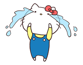 Hello Kitty × Usamaru sticker #13455168