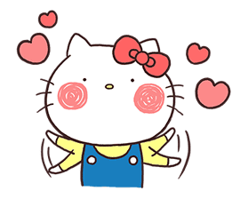 Hello Kitty × Usamaru sticker #13455169