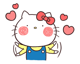 Hello Kitty × Usamaru sticker #13455169