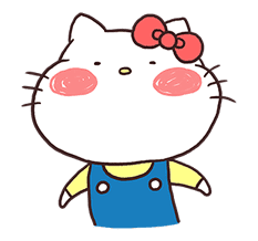 Hello Kitty × Usamaru sticker #13455170