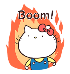 Hello Kitty × Usamaru sticker #13455189