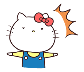 Hello Kitty × Usamaru sticker #13455192