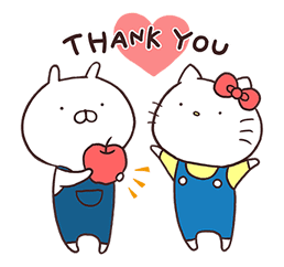 Hello Kitty × Usamaru sticker #13455194