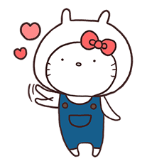 Hello Kitty × Usamaru sticker #13455197