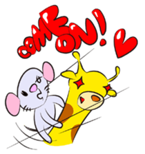 Mick & Elen & Gira sticker #66724