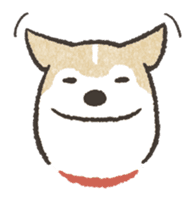 Shiba Inu (Shiba-Dog) stamps sticker #96518